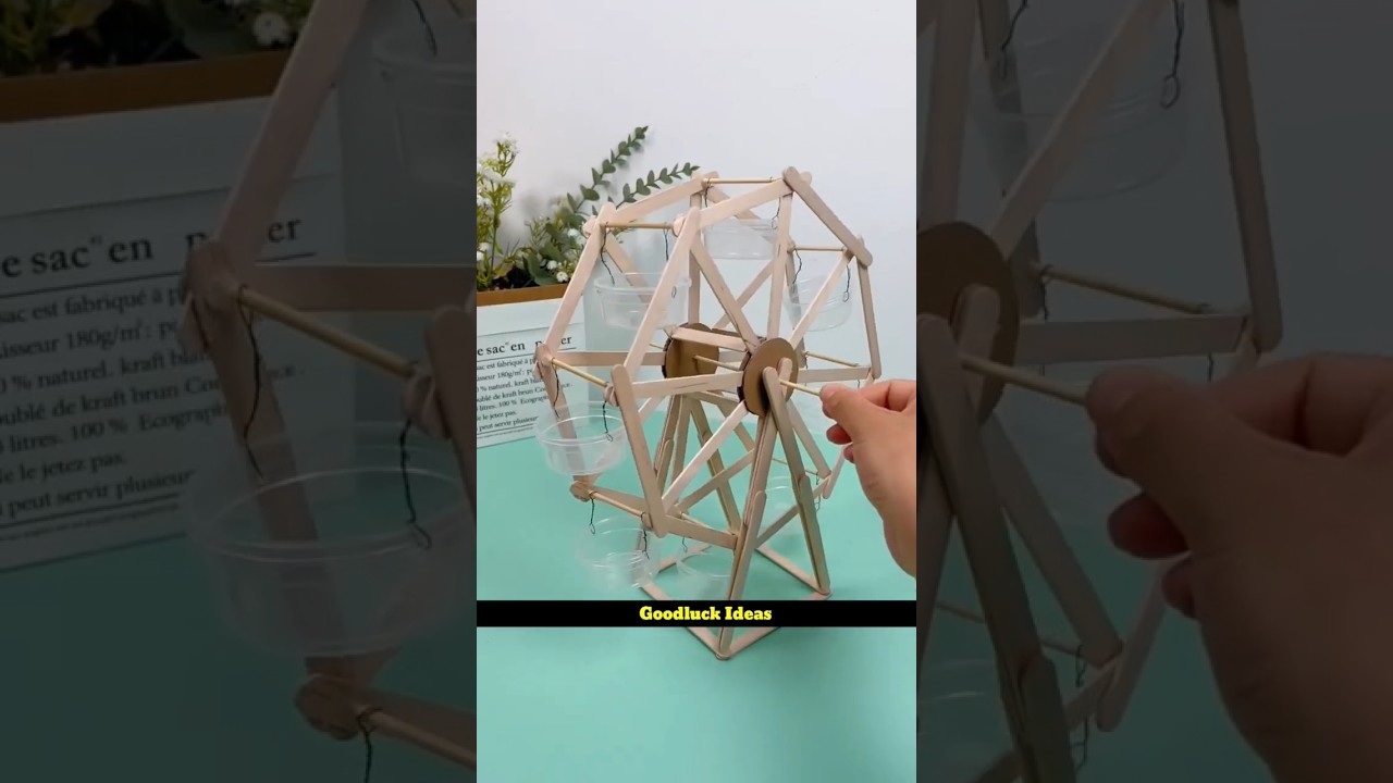 ice Cream stick se bnaye Ferris WHEELS |  #lifehack #tricks #viralvideo #icecreamstick