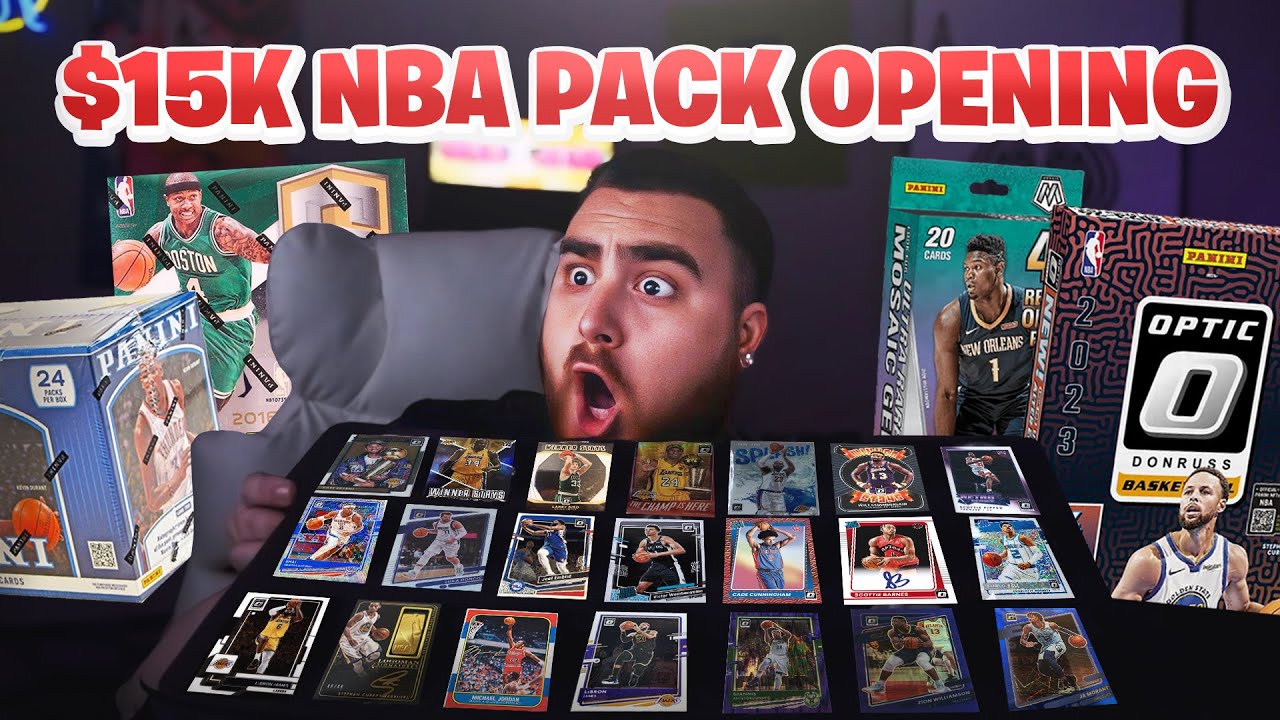 LosPollosTV Spent Over $15,000 On RARE NBA Packs!
