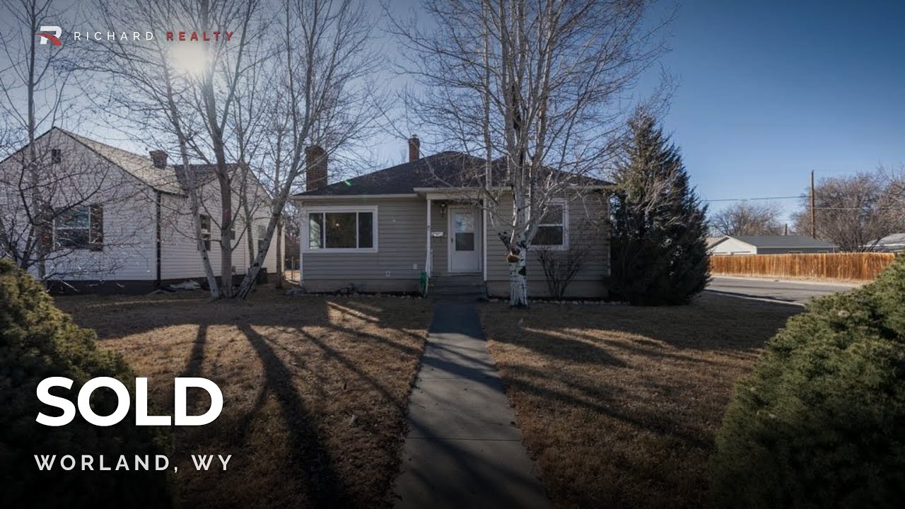 1100 Grace Ave Home for Sale Worland WY