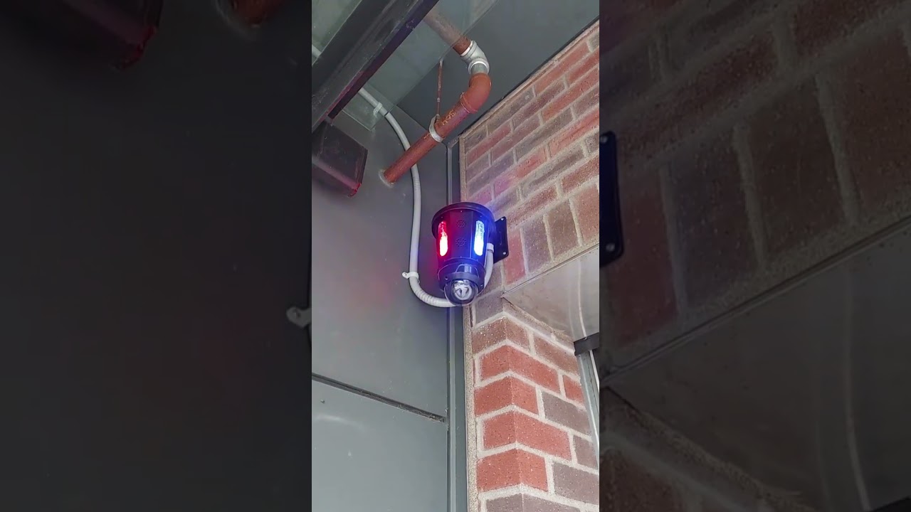Strobes  - Action CS Installs #activedeterrence #proactivesecurity #crimeprevention #lossprevention