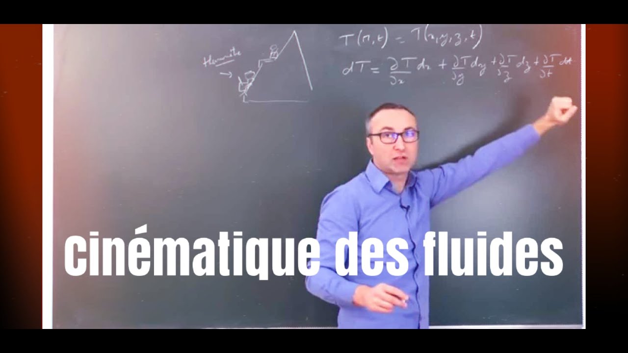 PC/PSI Cinématique des fluides-Euler- Lagrange-dérivée particulaire-