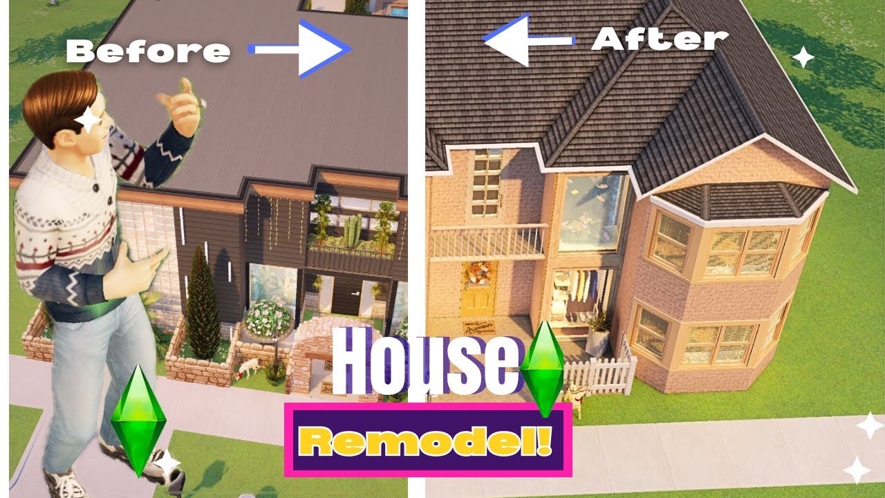 Sims FreePlay House Remodel: Transforming Architect Home #1 on a Large Lot (Carrie Ingalls Tour!)