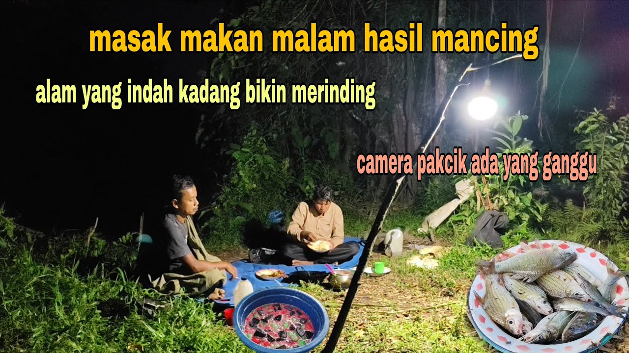 SPOT ADEM MANCING IKAN SUNGAI || MASAK GORENG BALADO 