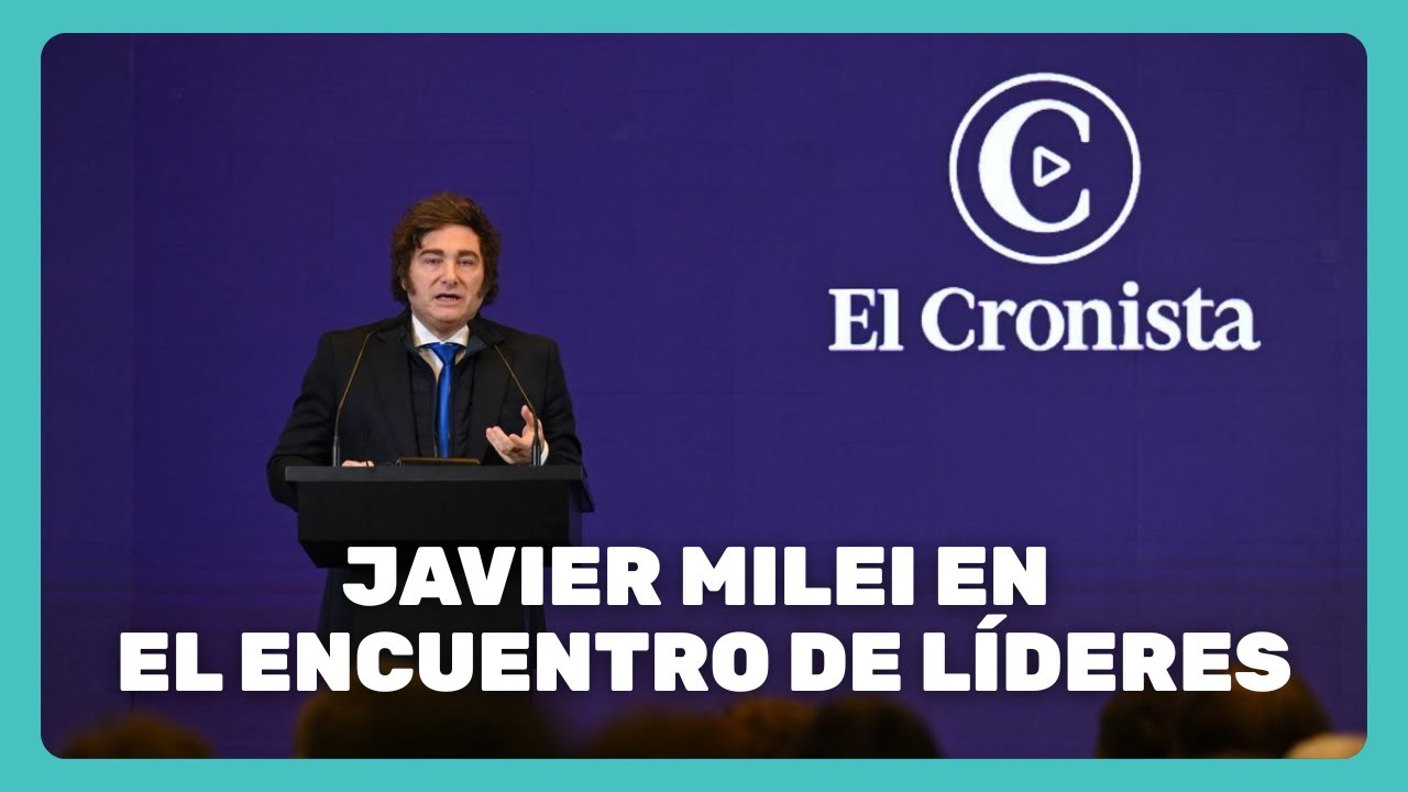 Discurso de JAVIER MILEI en El Cronista | Encuentro de Líderes 2025