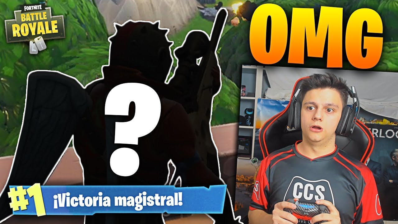 El 1v1 MÁS TENSO CON LA *NUEVA SKIN* DE FORTNITE: BATTLE ROYALE!!