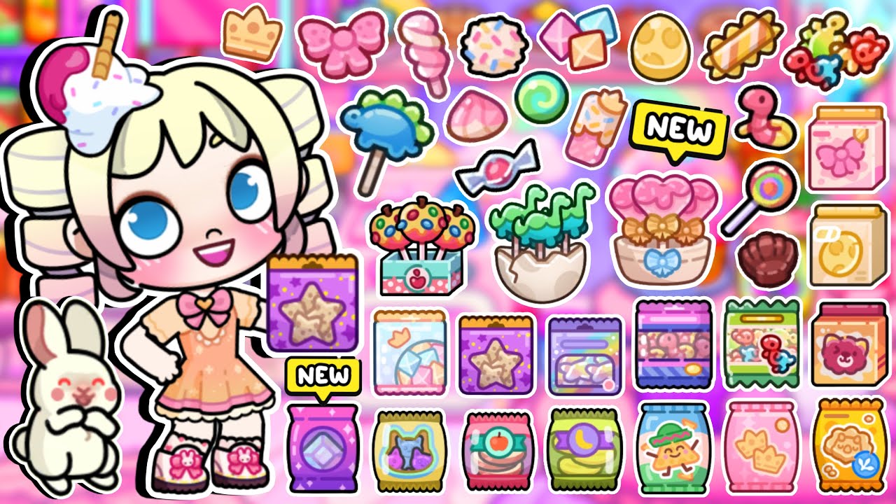 ตามหาขนมแสนอร่อยรอบเมืองไปกับพี่โพนี่และบุ๊บบิ๊บ 😋🍬 🍭 ALL SNACK IN AVATAR WORLD