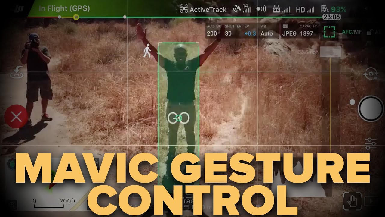 DJI TUTORIALS - MAVIC- GESTURE CONTROL
