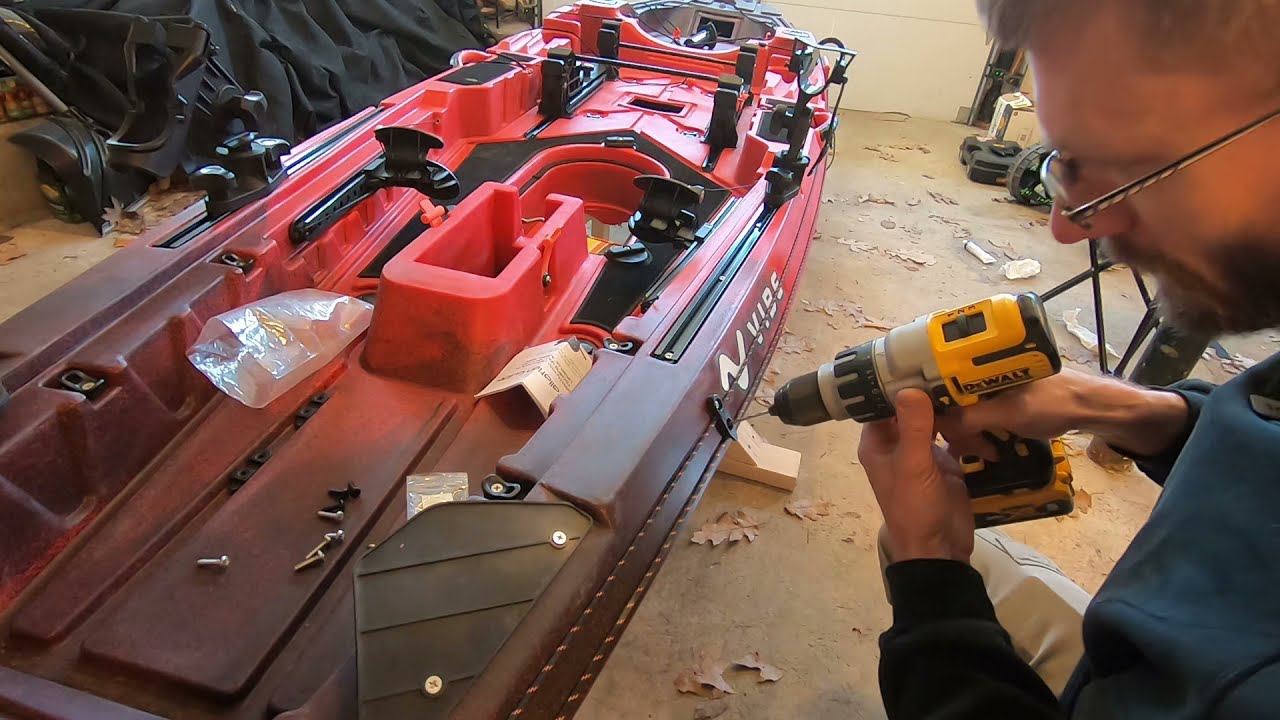 YakAttack Anchor Trolley HD Install On My Vibe Shearwater 125