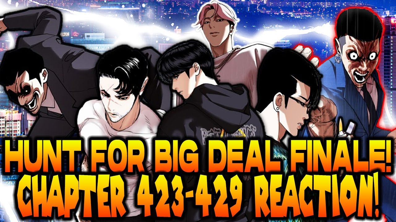 J High Trio RETURNS! | Lookism: Hunt for Big Deal FINALE! | Chapter 423-429 REACTION
