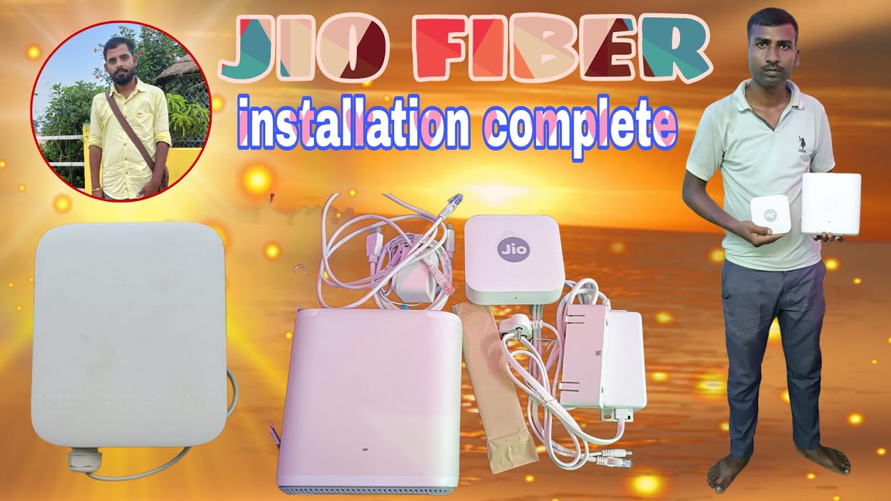 Finally Jio Airfiber Installation Complete 💯✅