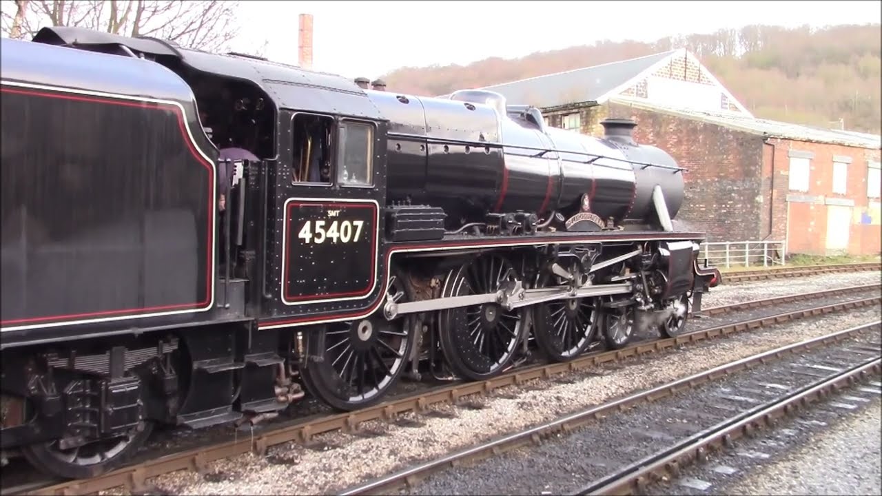 45407 and 45690 at Keighley