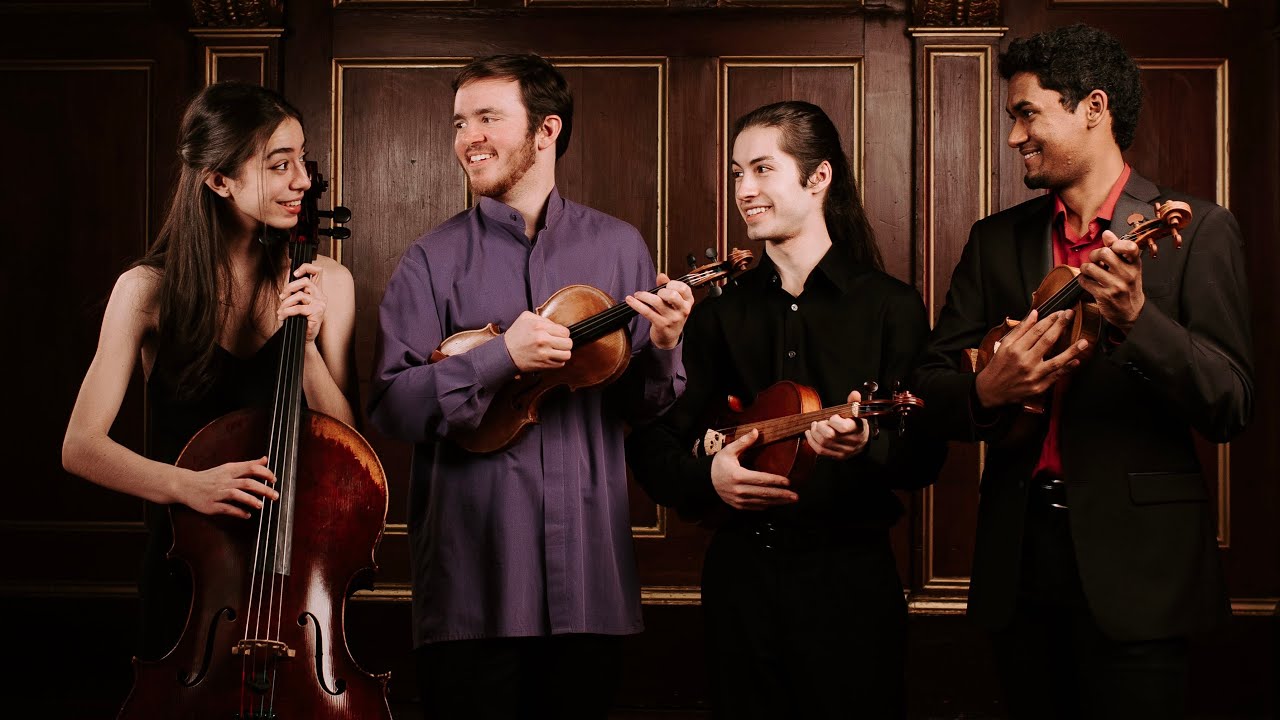 Schnittke String Quartet No. 3 performed by the Kroma Quartet