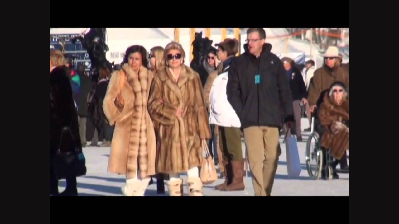 St. Moritz: Furs in the streets. Part 6