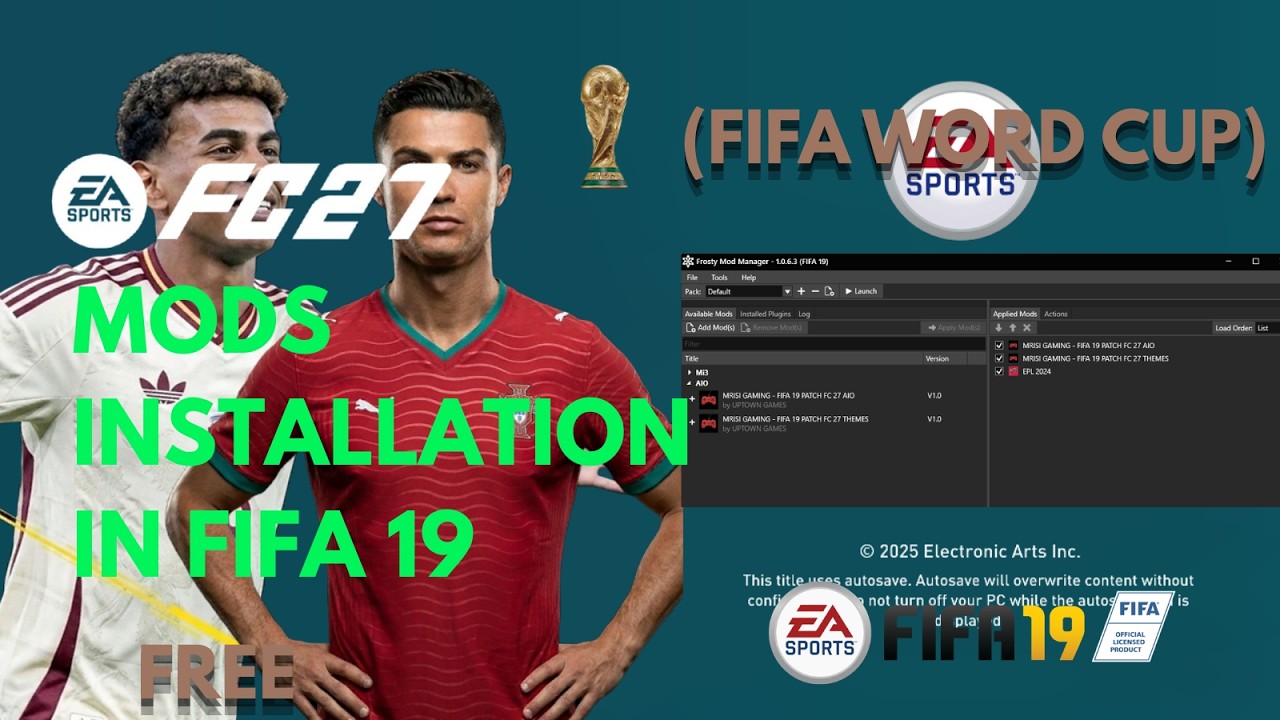 FIFA 19 ПАТЧ FC 27 ВСЁ В ОДНОМ | 5000+ НОВЫХ ЛИЦ, АКТУАЛЬНЫЕ ТРАНСФЕРЫ, ФОРМЫ И РЕЖИМ КАРЬЕРЫ