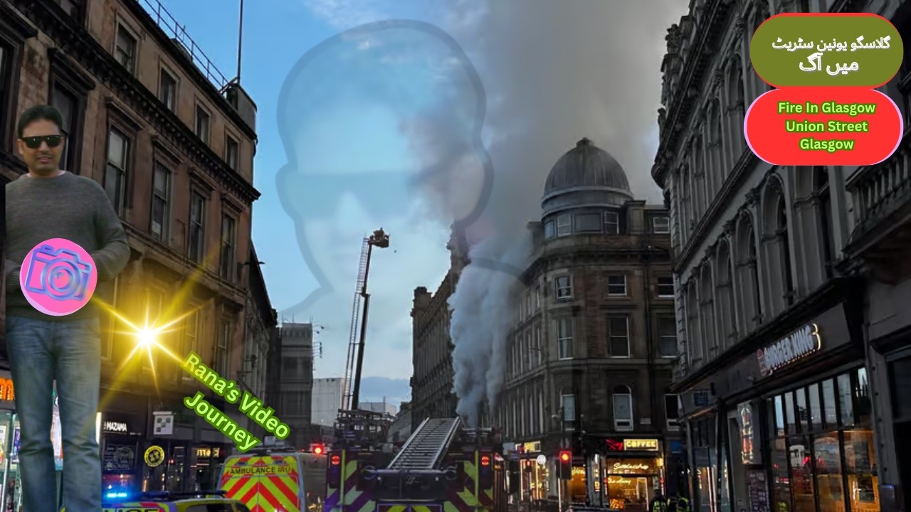 Fire In Union Street Glasgow