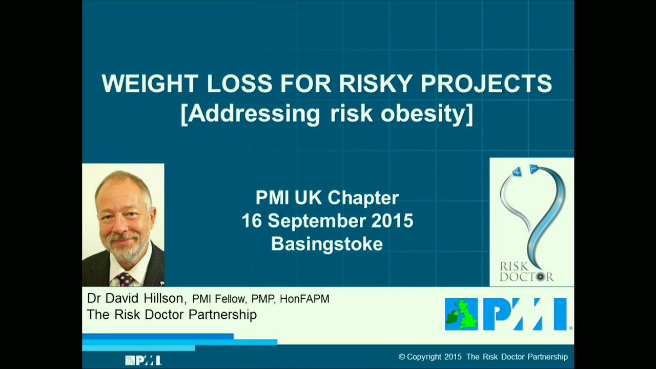 Weight Loss for Risky Projects (webinar)
