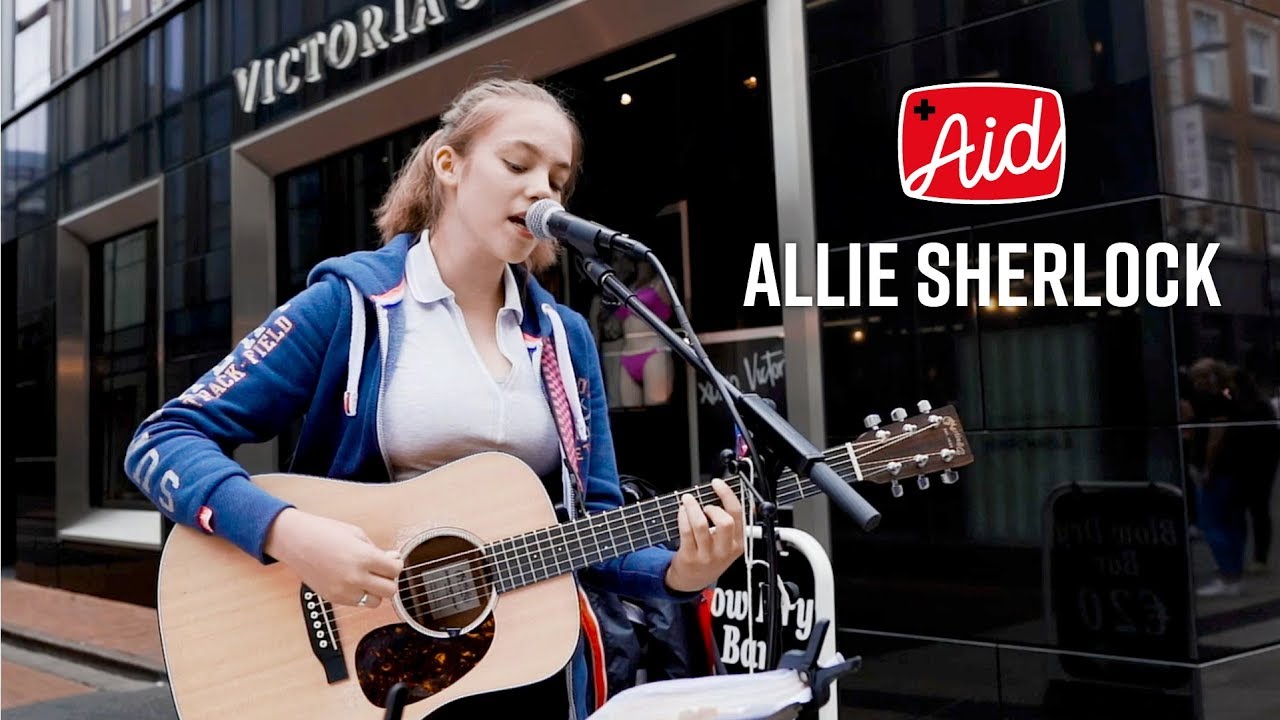 Hey Jude by The Beatles live from Grafton Street - Allie Sherlock Cover