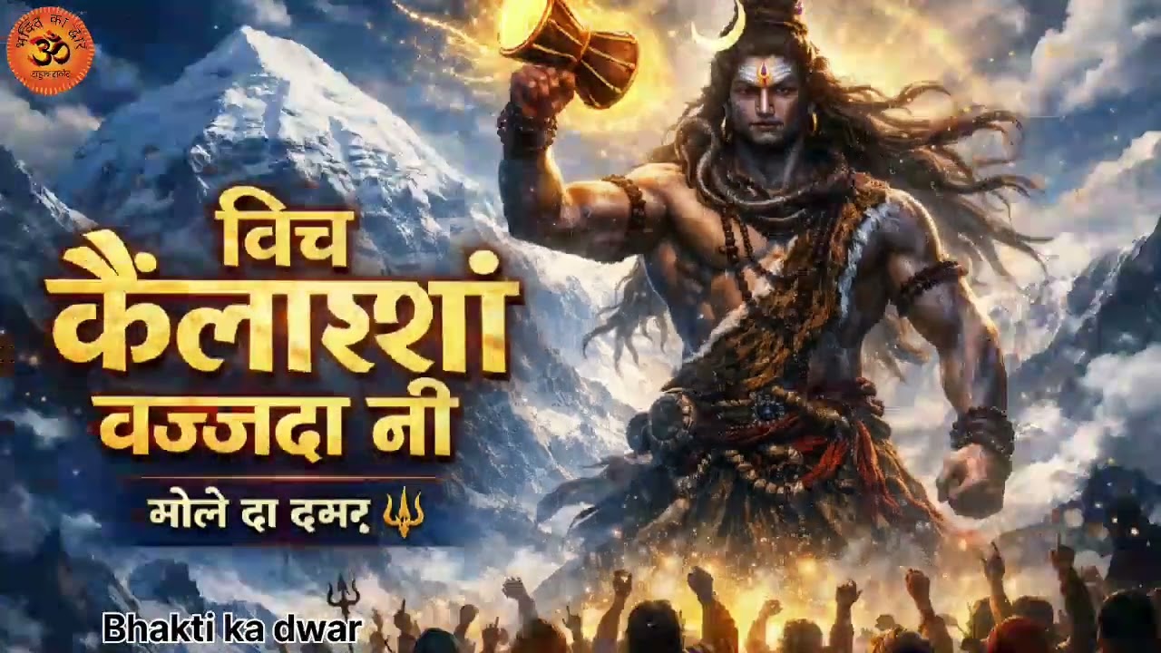 विच कैलाशां वज्जदा नी भोले दा डमरू 🔱 | Kailash Se Kedarnath Tak | Shiv Bhajan 2026
