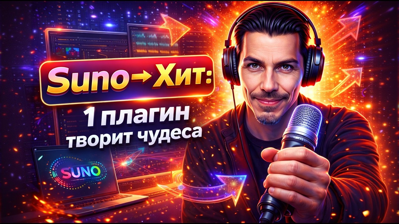 ОДИН ПЛАГИН СПАСАЕТ SUNO  (МАСТЕР SUNO)