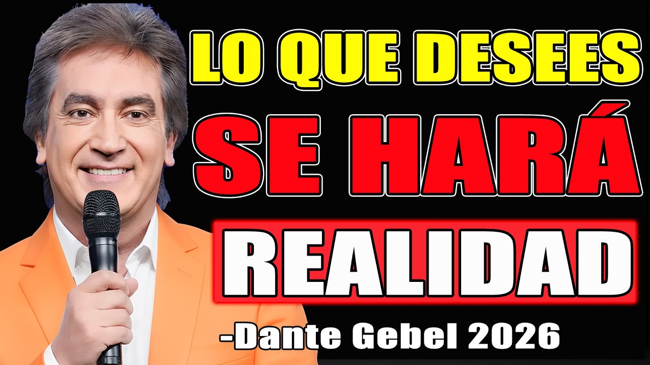 Lo que desees, se hará realidad - Dante Gebel Predicas 2026