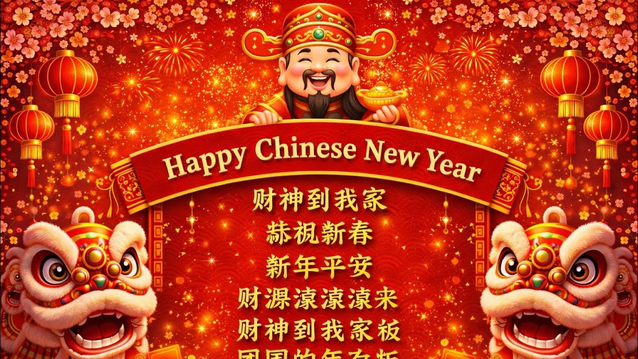 No. 1 Chinese New Year  8 首华语新春祝福歌曲｜Nhạc Hoa Chúc Tết Phát Tài · May Mắn · Bình An