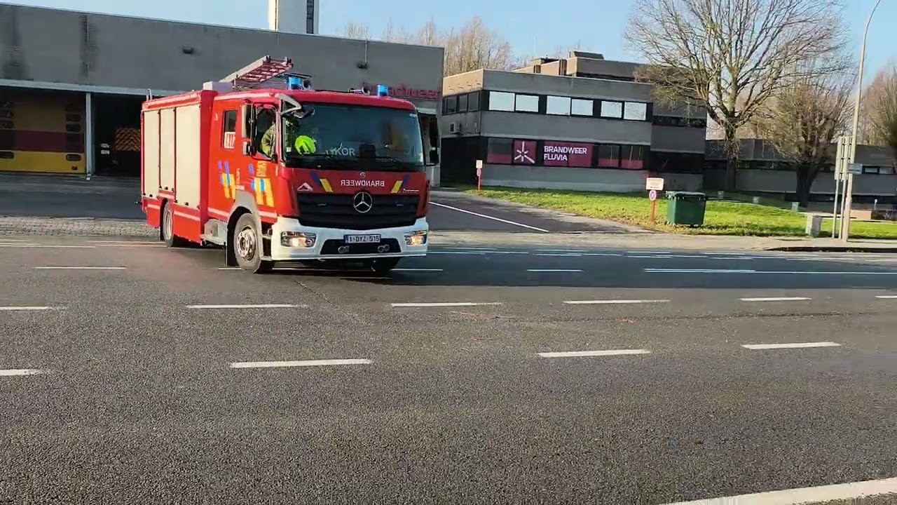 Autopomp Kortrijk A319 naar dringende interventie