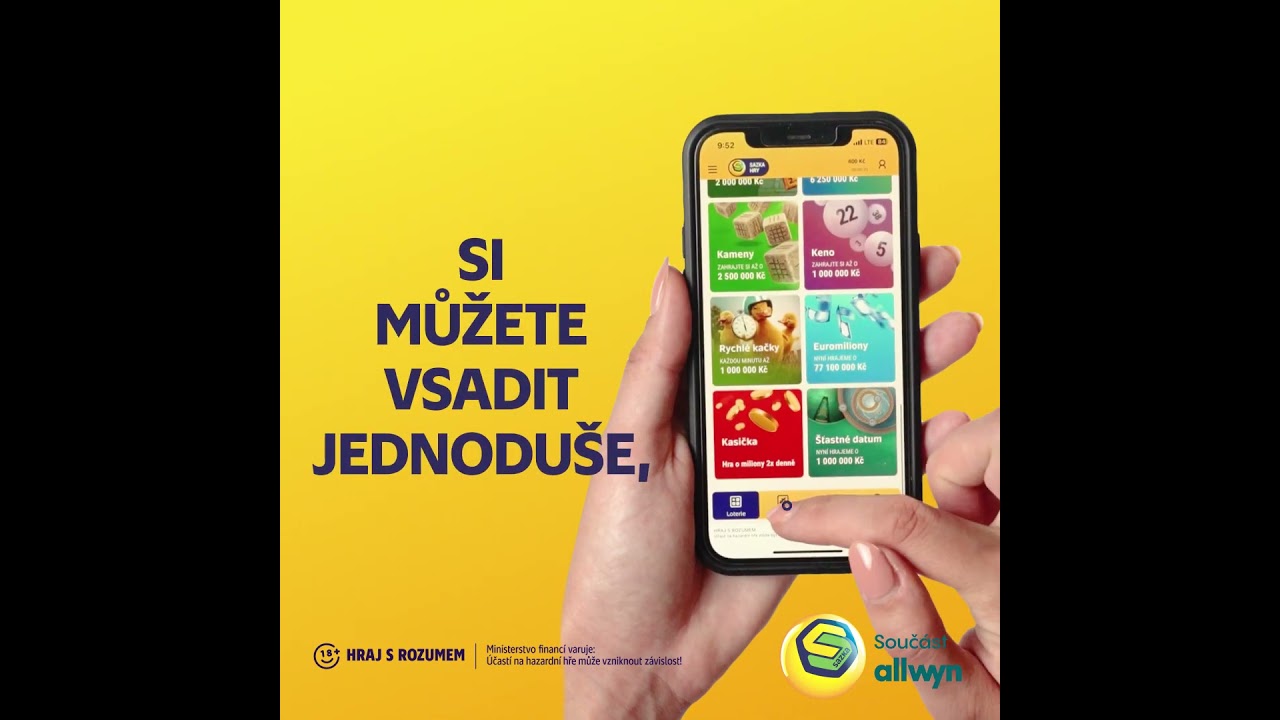 📱 🌟 Sportku i online losy si vsad&iacute;te jednodu&scaron;e a rychle v Sazka Online aplikaci