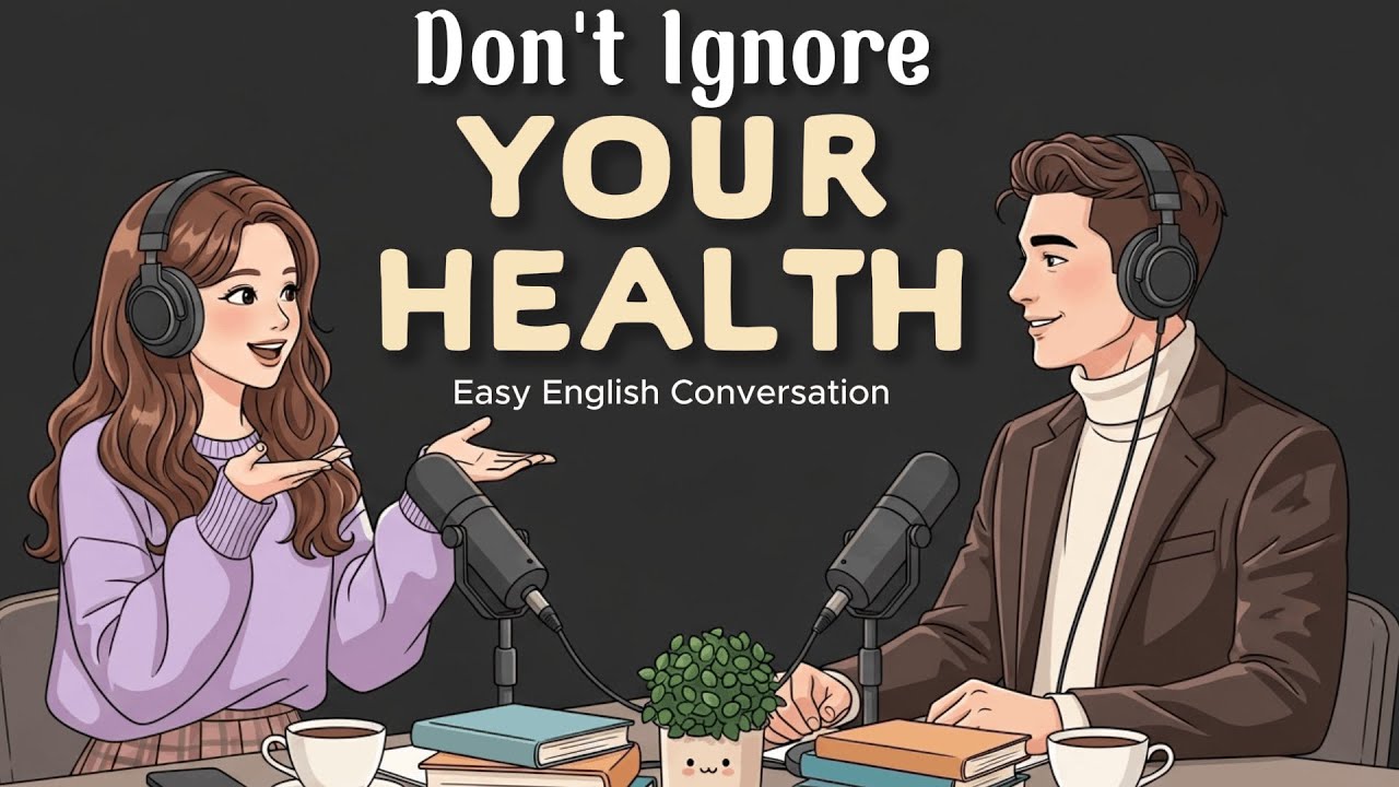 Health Topics | Easy English Listening | English Conversation