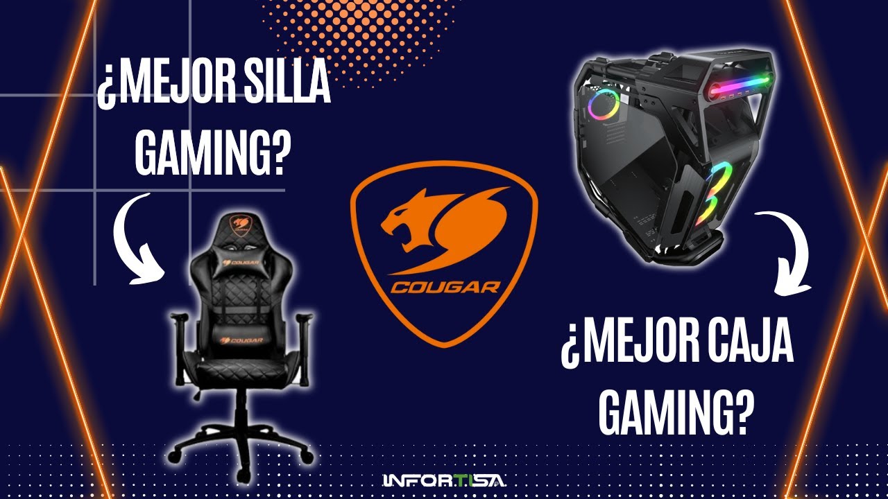 ¿MEJOR silla y caja GAMING de COUGAR?😱  PRÓXIMAS Novedades⭐ - ¡Cougar nos lo cuenta!