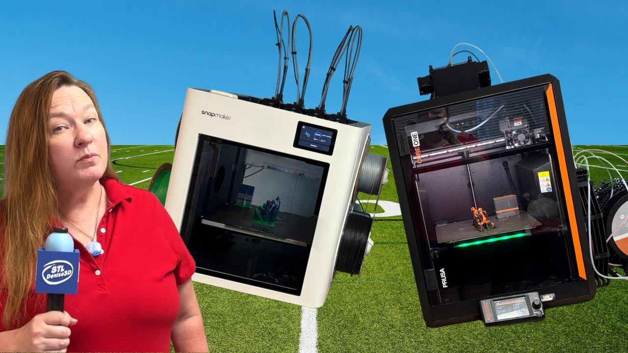 Snapmaker U1 против Prusa CORE One: противостояние лицом к лицу