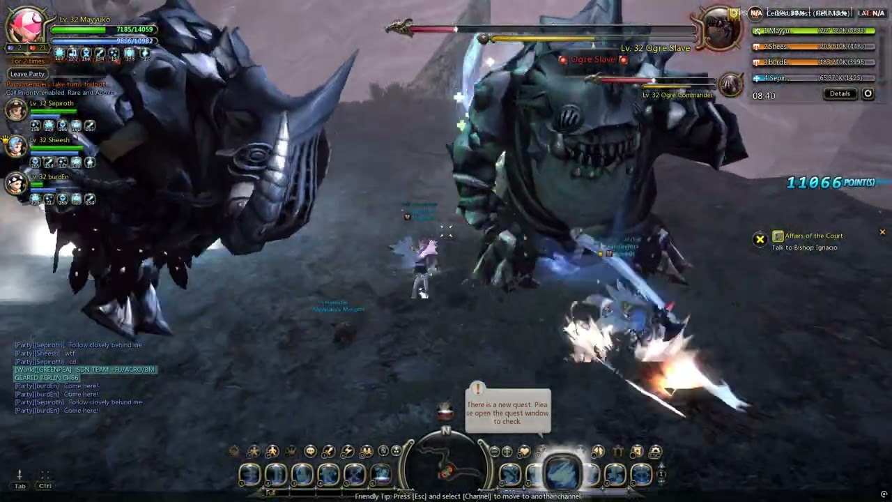 Dragon Nest Classic │ Cerberus Hell Mode │ Acrobat Gameplay