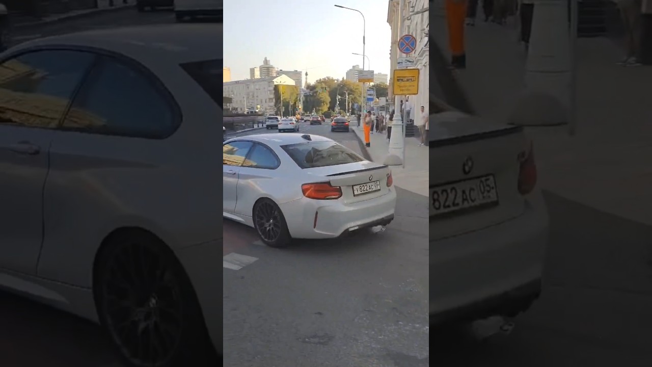 M2 competition and X6m in Moscow #shorts #rec #CAPYBARACARS #carspotting #CapybaraMoscowCars
