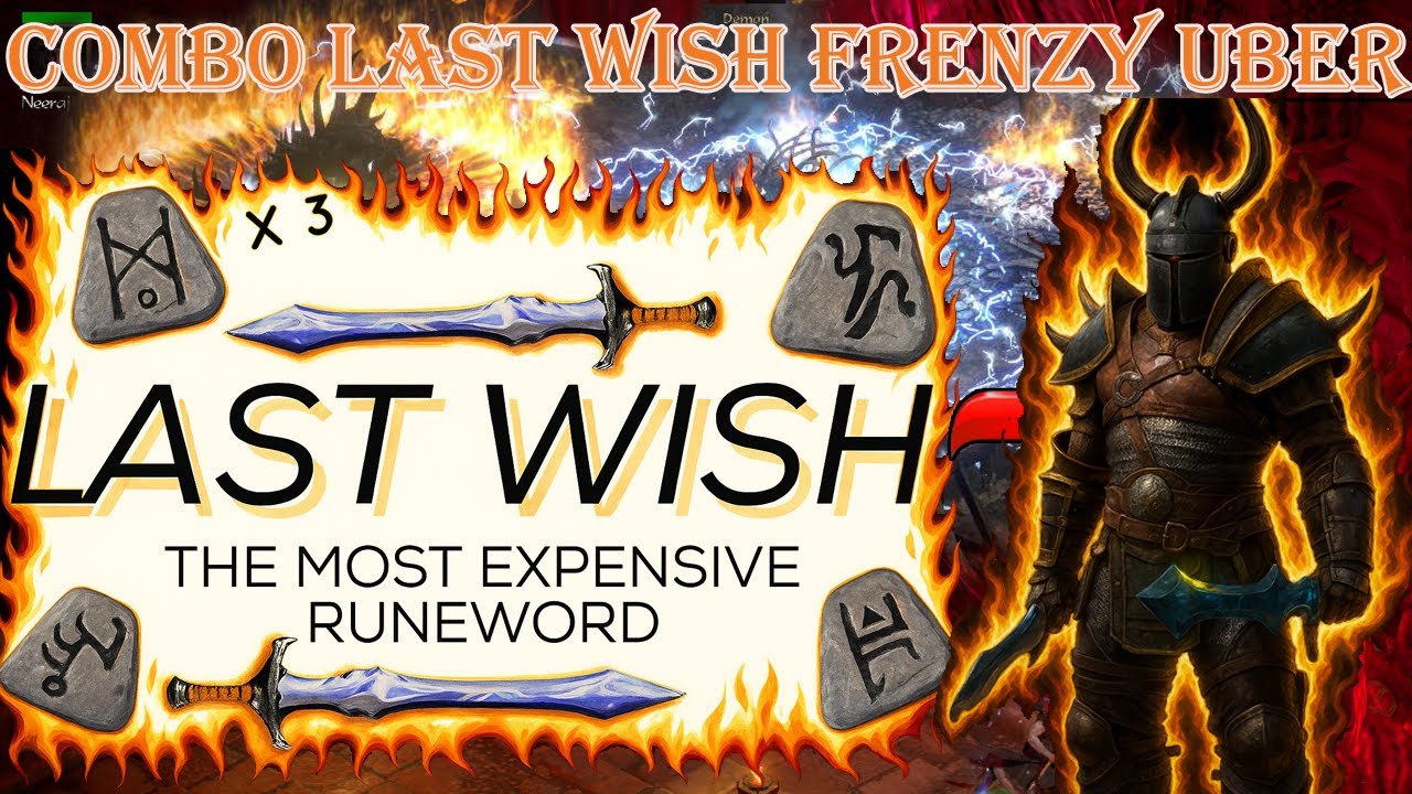 Last Wish Frenzy Barbarian Combo vs Uber Tristram – Diablo 2 Resurrected