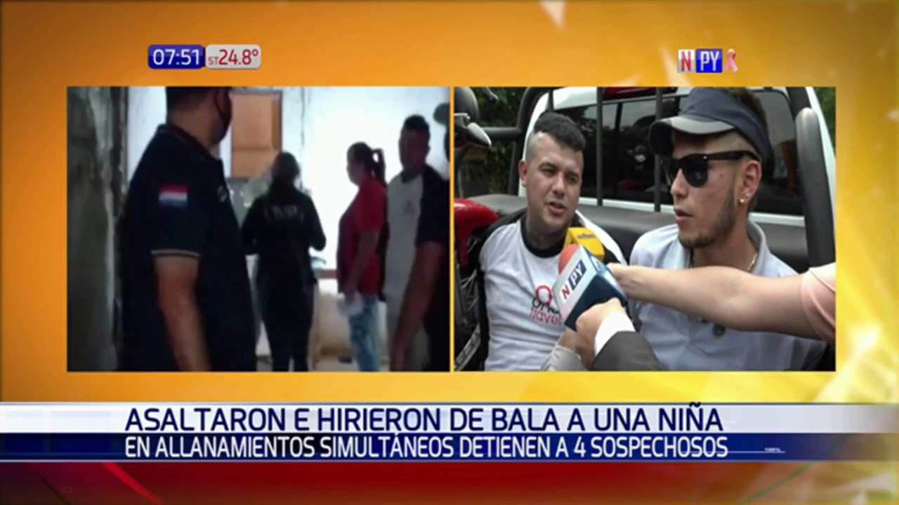 Detienen a 4 sospechosos del asalto a la bodega en Lambaré