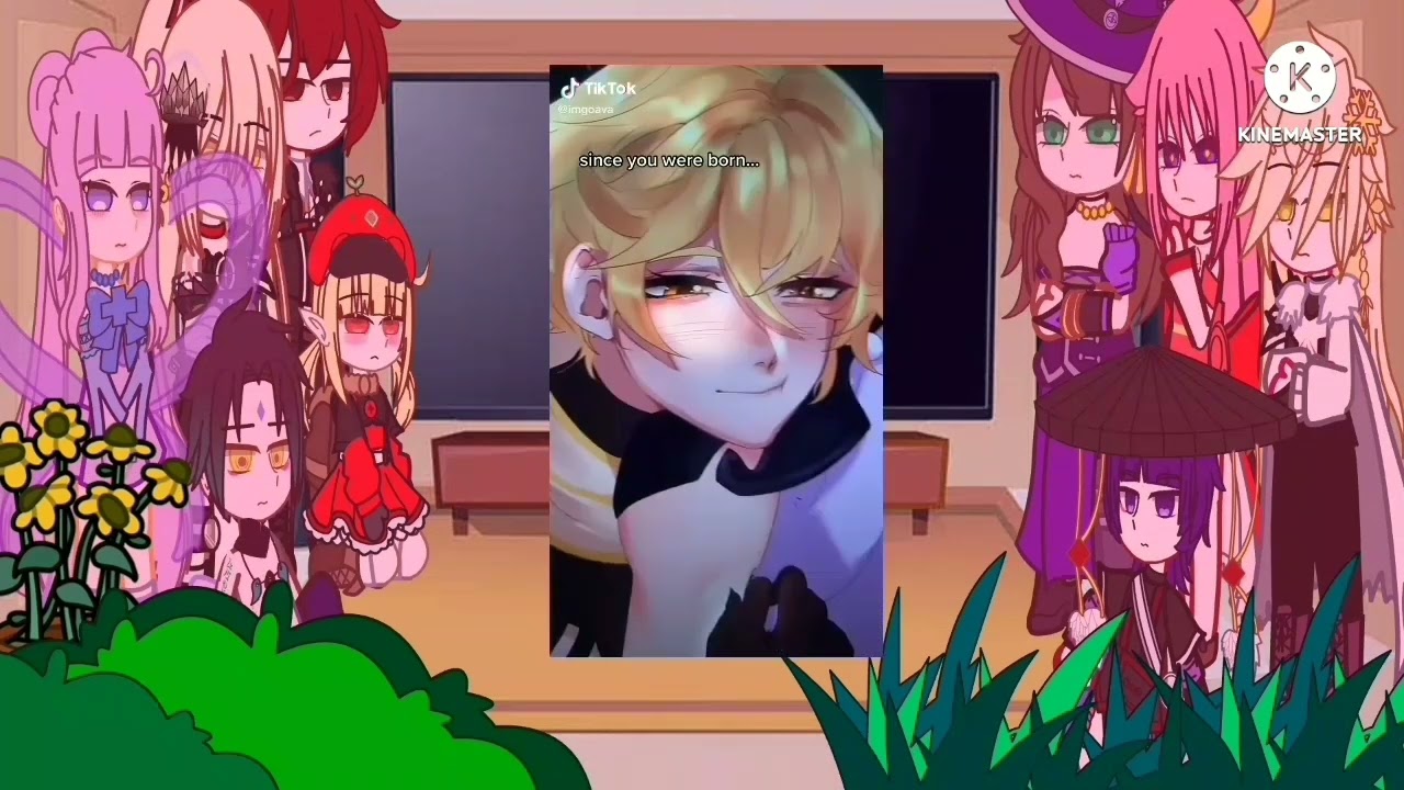 ||Genshin character react to Aether||Part2.5/???||My Au||Aether boy Harem||GC