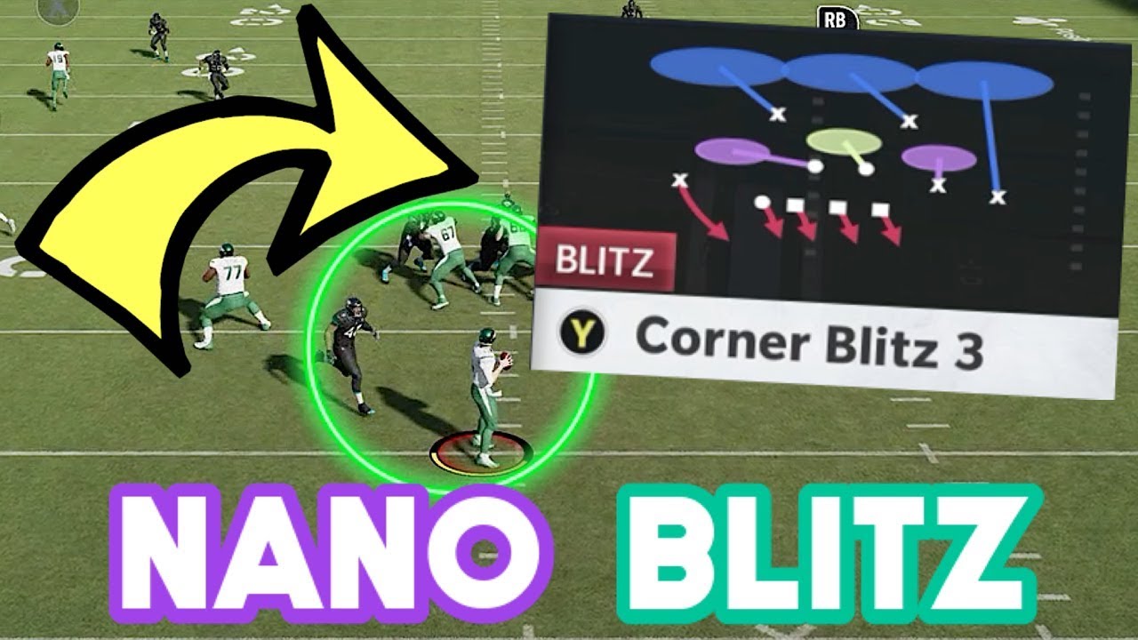 Unblockable Madden 21 Nano Blitz! Best Pass Coverage Defense in Madden 21!