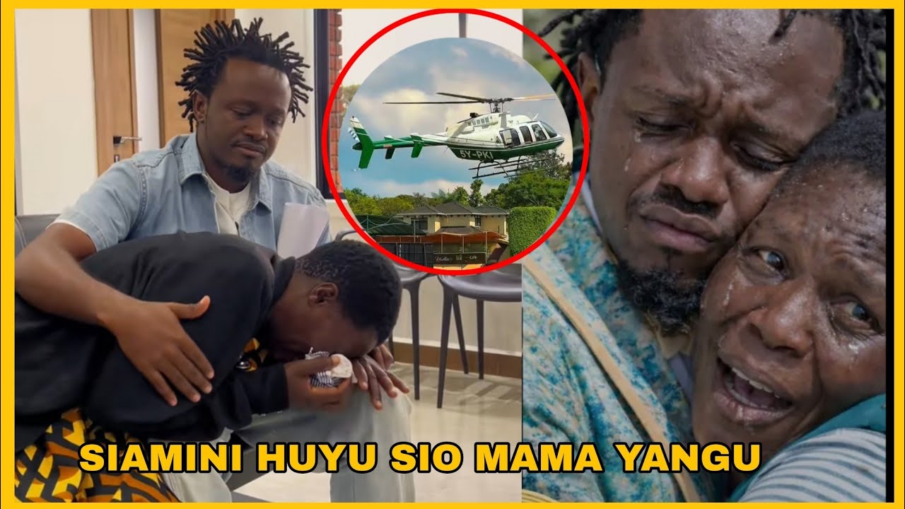 Shocking Bahati fly out his Biological mother for another Dna Test in south Africa 