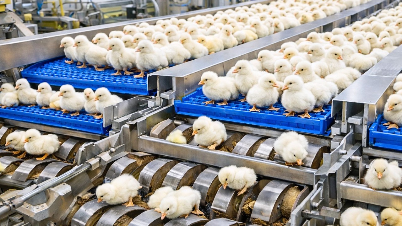 Modern White Goose Industry: Inside Large-Scale Egg, Meat, and Feather Processing Factories