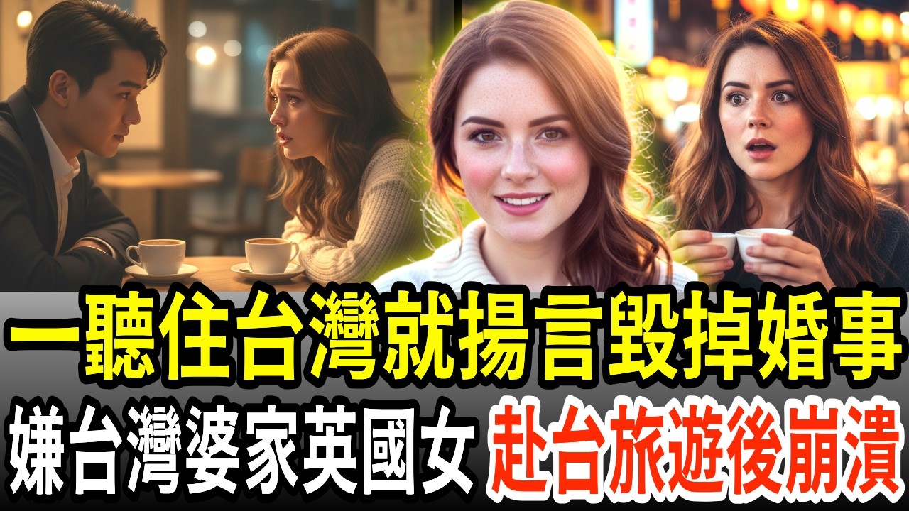 住台灣就取消婚約！死都不想住台灣的英國美女，去台灣旅遊後的驚人轉變！台灣的真實面貌竟然是這樣？