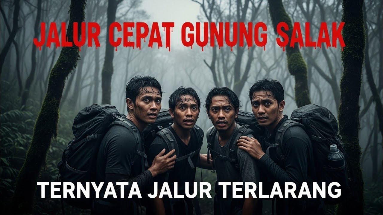 Jalur Alternatif di gunung salak yang Katanya Lebih Cepat… Justru Membawa Kami ke Tempat Terlarang
