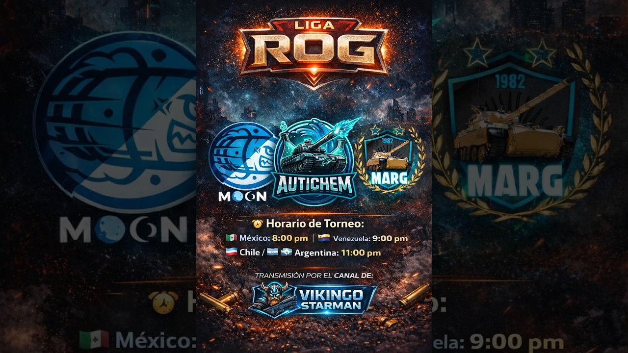 😈 #torneo ⚡#wotblitz ⚡☣💥 #ligarog2026 🌀 #wargaming  #gtx1660super 🌀  #e52680v4 🌀 #vikingostarman 🚨