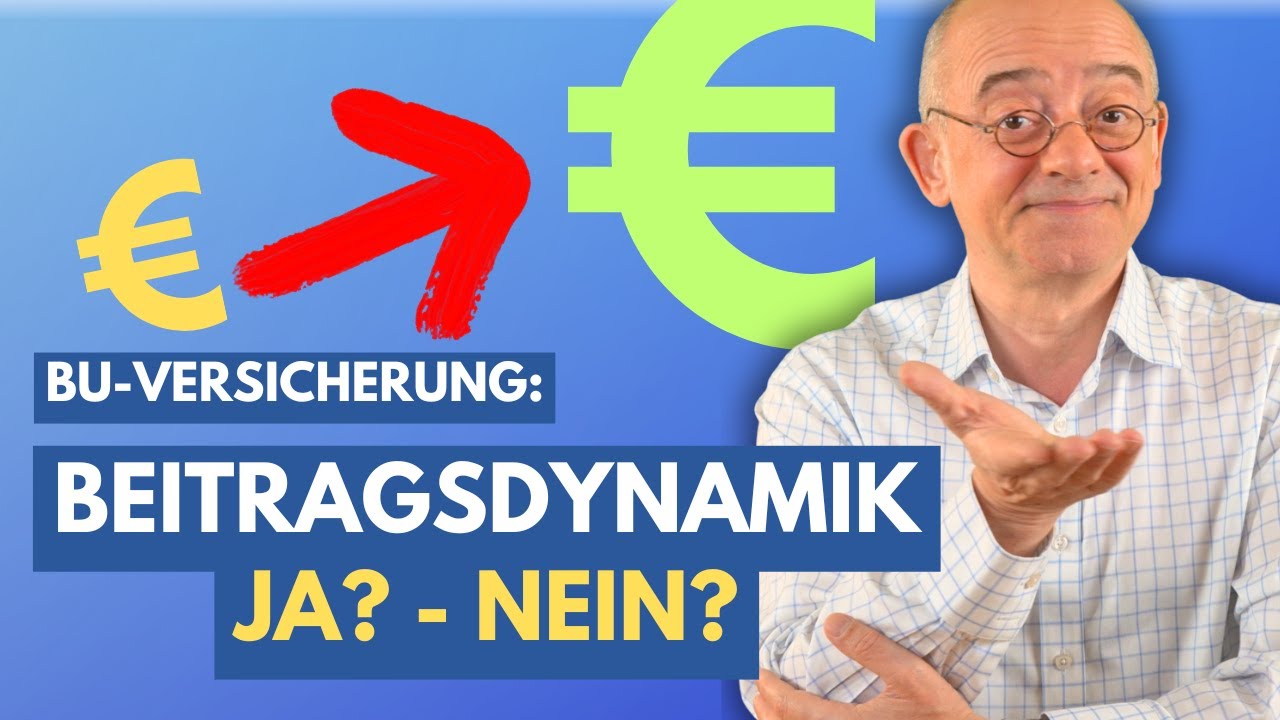 Beitragsdynamik in der Berufsunfähigkeitsversicherung – brauchst du das wirklich?