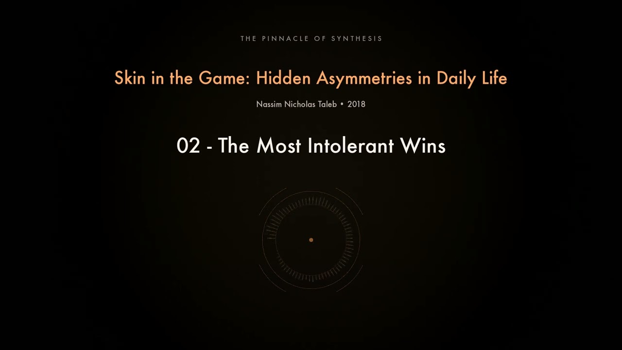 02 - The Most Intolerant Wins