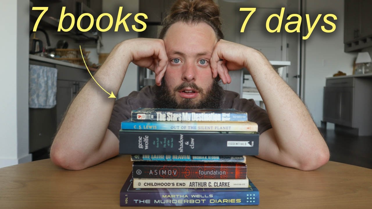 Я прочитала 7 научно-фантастических книг за 7 дней...