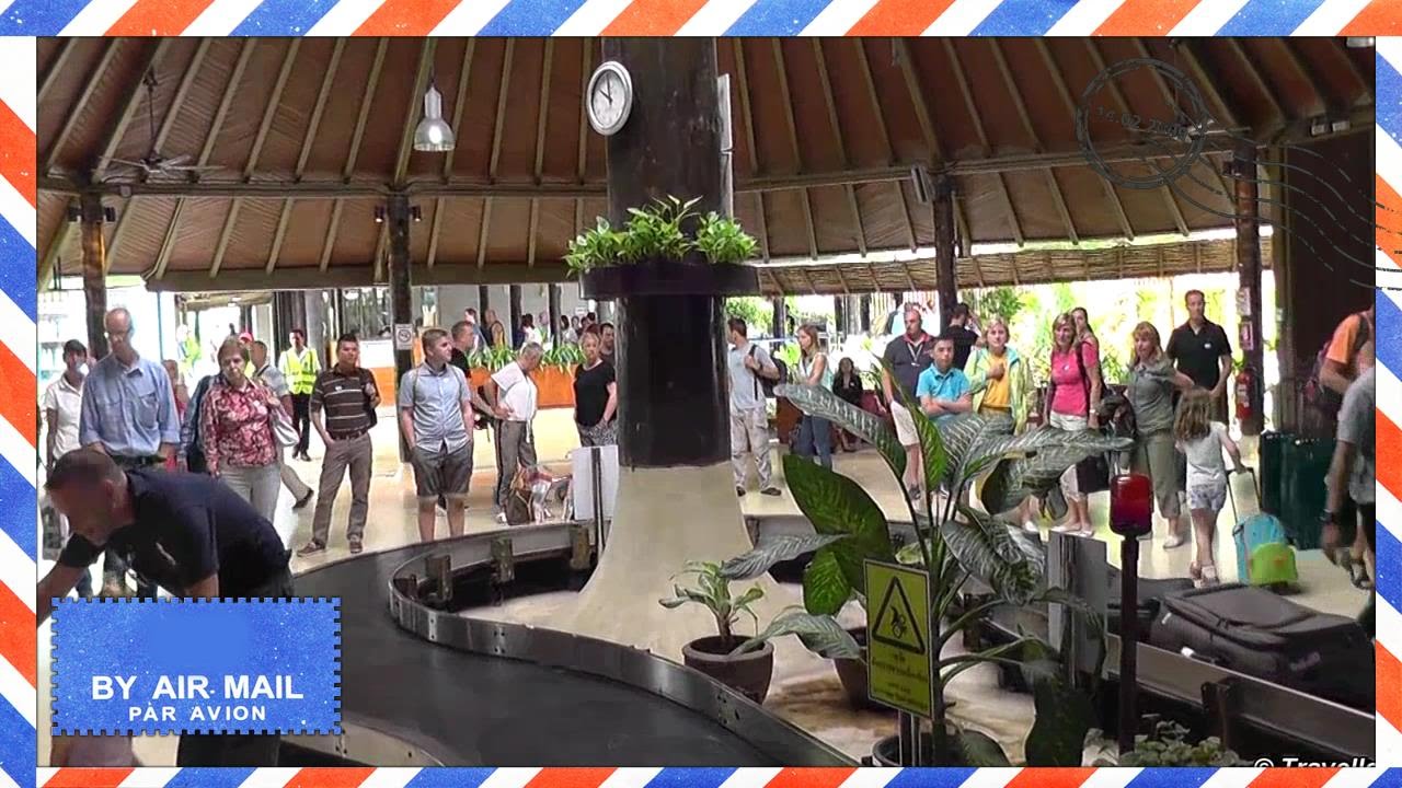 ARRIVING AT KOH SAMUI Airport - Arrivals area including baggage claim and airport transfer