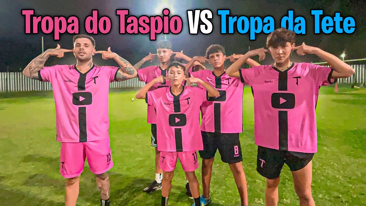 TROPA DO TASPIO VS TROPA DA TETE *ninguém acreditou no final*