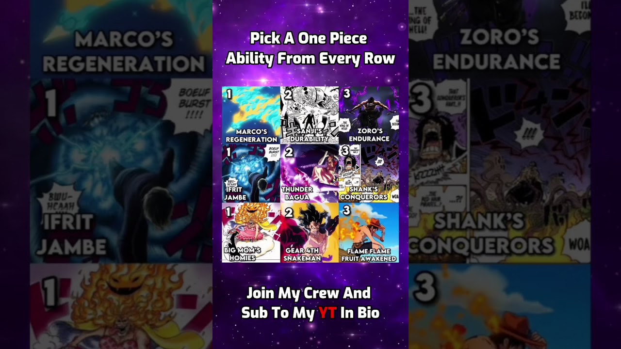 #onepiece #anime #opabilities #opbuild