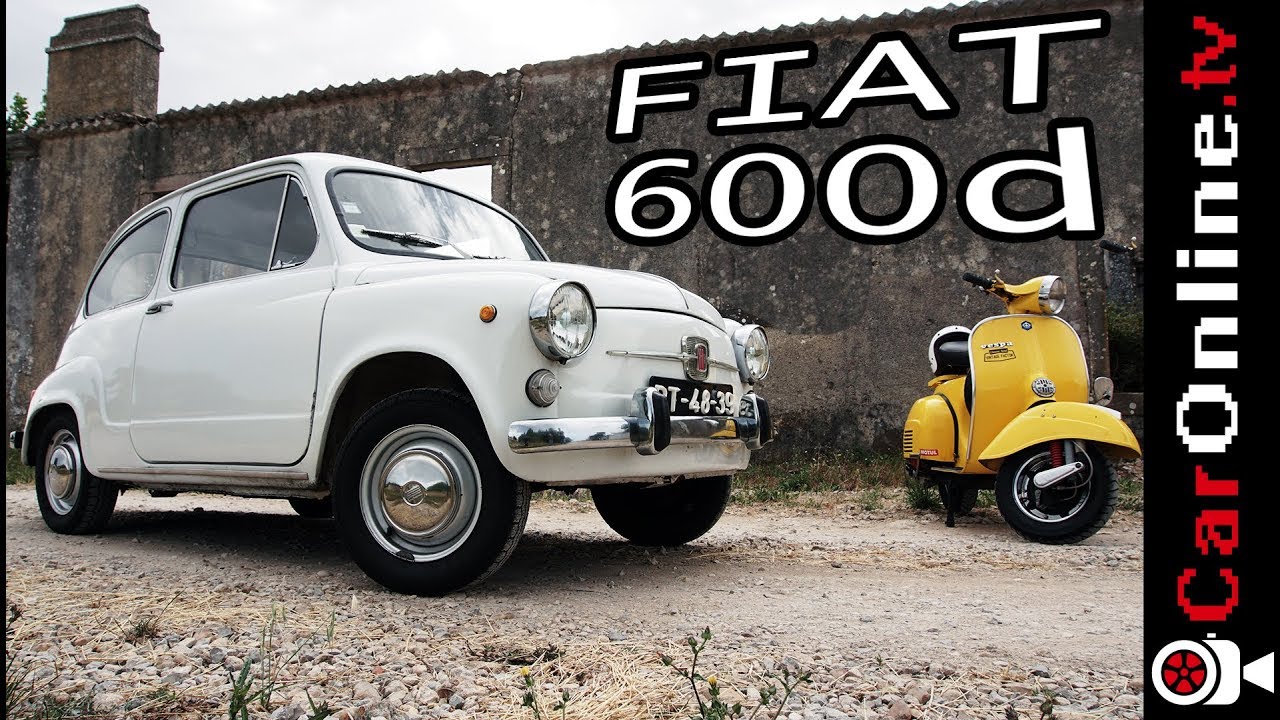 Como DIVERTIR com APENAS 29 cv - FIAT 600 de 1970 [Review Portugal]