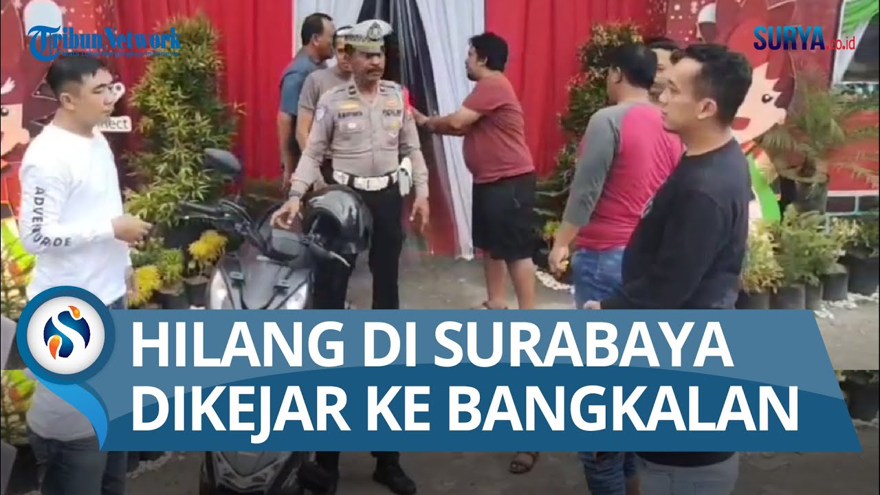 Motor Beat Surabaya Dibawa Kabur Via Suramadu, GPS Motor Berhenti di Pekarangan Warga Bangkalan