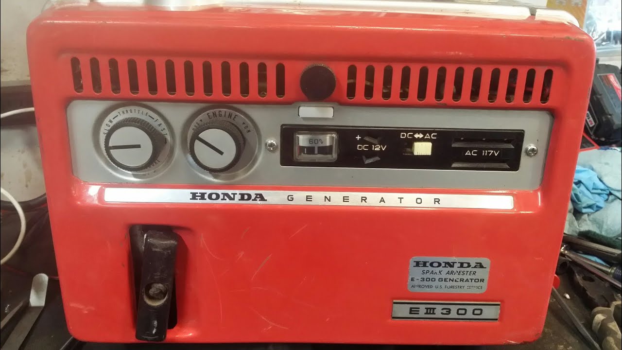A day at the swap meet, a few purchases, and a Vintage 1960's Honda E300 Generator. Can we fix it?